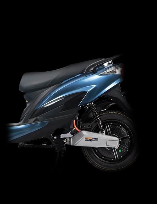 scooter electrique X1 bleu